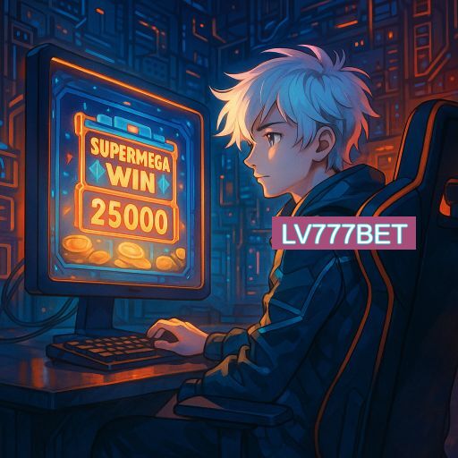 Imagem promocional do app oficial LV777BET destacando a conveniência de jogar cassino online pelo celular ou navegador