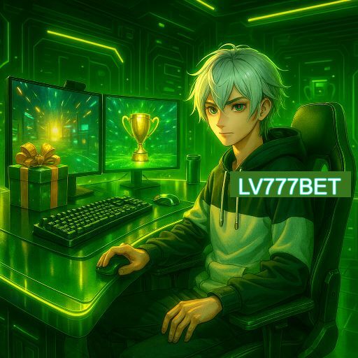Imagem promocional do app oficial LV777BET destacando a conveniência de jogar cassino online pelo celular ou navegador