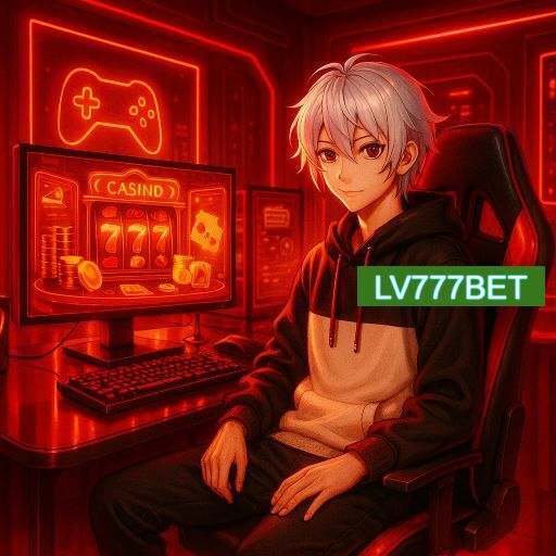 Imagem promocional do app oficial LV777BET destacando a conveniência de jogar cassino online pelo celular ou navegador