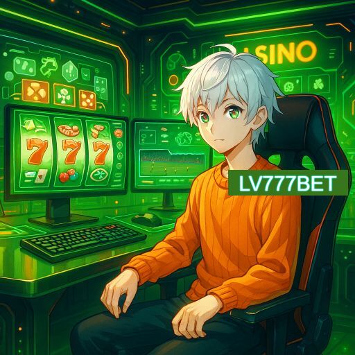 Imagem promocional do app oficial LV777BET destacando a conveniência de jogar cassino online pelo celular ou navegador