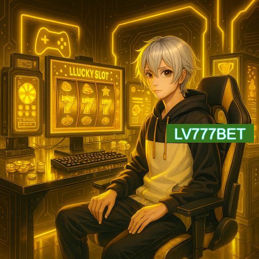 Imagem promocional do app oficial LV777BET destacando a conveniência de jogar cassino online pelo celular ou navegador